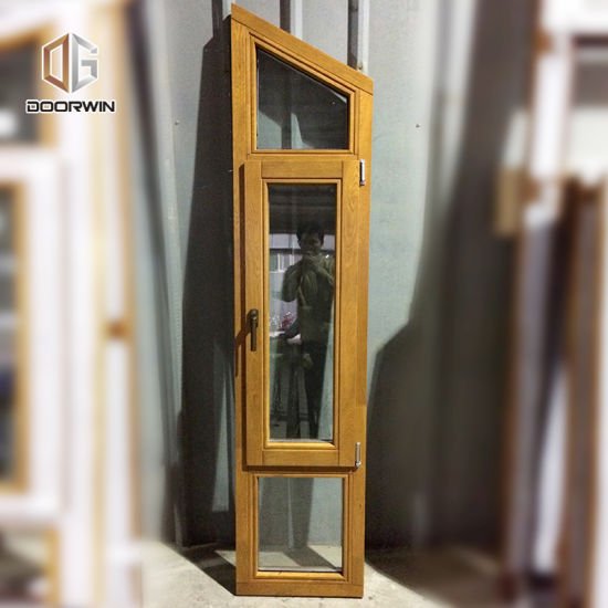 Special Shapes Oak Wood Window - China Fixed Round Window, Round Windows — product image 0