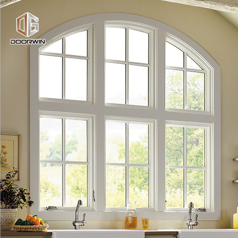 specialty shapes window-14 American style casement window with foldable crank handle - Doorwin Group Windows & Doors
