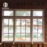specialty shapes window-14 American style casement window with foldable crank handle - Doorwin Group Windows & Doors