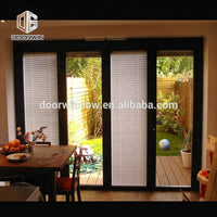 Super September Purchasing Casement shutter door built-in louvers window aluminum swing doors by Doorwin on Alibaba — thumbnail 4