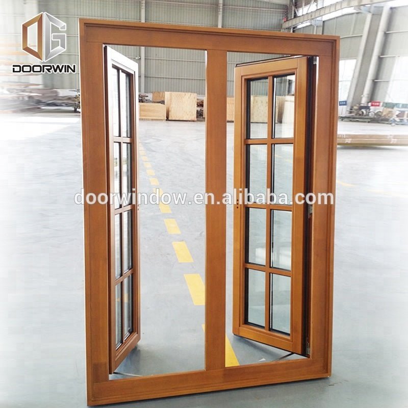 Super September Purchasing Double Glazing Triple Glazing Solid Wood Casement Window french push out windows by Doorwin — product image 4