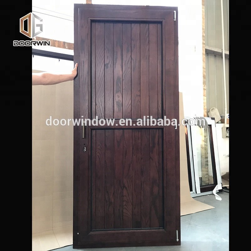 Super September Purchasing Exterior solid oak door with built in shutter by Doorwin on Alibaba — product image 5