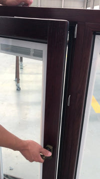 Super September Purchasing Exterior solid oak door with built in shutter by Doorwin on Alibaba — thumbnail 2