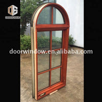 Super September Purchasing solid wood crank open window arch window design by Doorwin on Alibaba — thumbnail 3