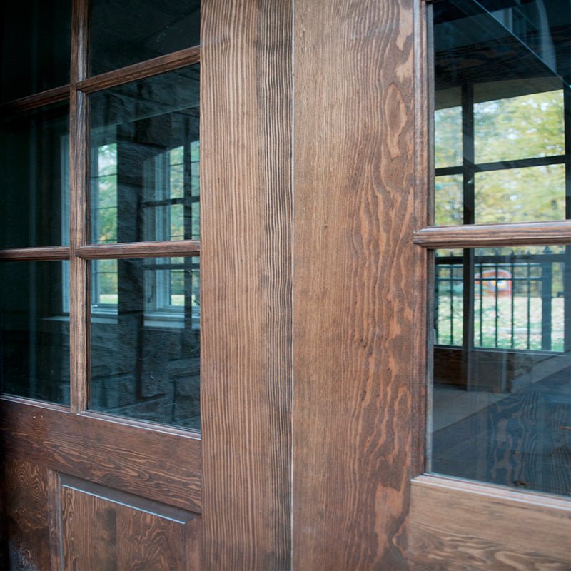 Teak Wood Main Door Designs Double Dark Wcolor Barn Doorby Doorwin — product image 3
