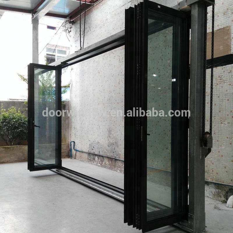 The newest Bi Folding aluminum window and door Fold Door with double tempered glass AS2047 Certificateby Doorwin on Alibaba - Doorwin Group Windows & Doors