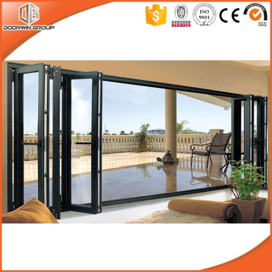 Thermal Break Aluminium Bifold Glass Door for Villa - China Aluminum Bifold Door, Aluminum Bifolding Door — product image 0