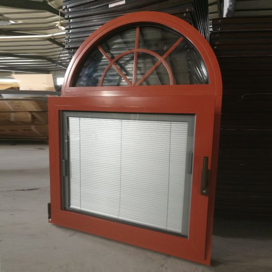 Thermal Break Aluminum Built in Louvers Window - China Aluminium Window, Aluminium Tilt&Turn Window — product image 0