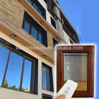thermal break aluminum wood 3x4 tilt turn windows with built in blinds by Doorwin on Alibaba — thumbnail 6