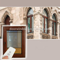 thermal break aluminum wood 3x4 tilt turn windows with built in blinds by Doorwin on Alibaba — thumbnail 7