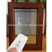 thermal break aluminum wood 3x4 tilt turn windows with built in blinds by Doorwin on Alibaba — thumbnail 3