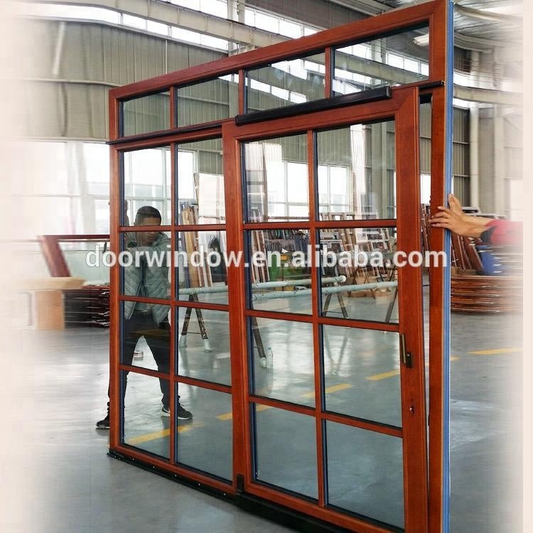 Tilt & slide door stained glass sliding doors stacking by Doorwin on Alibaba — product image 4
