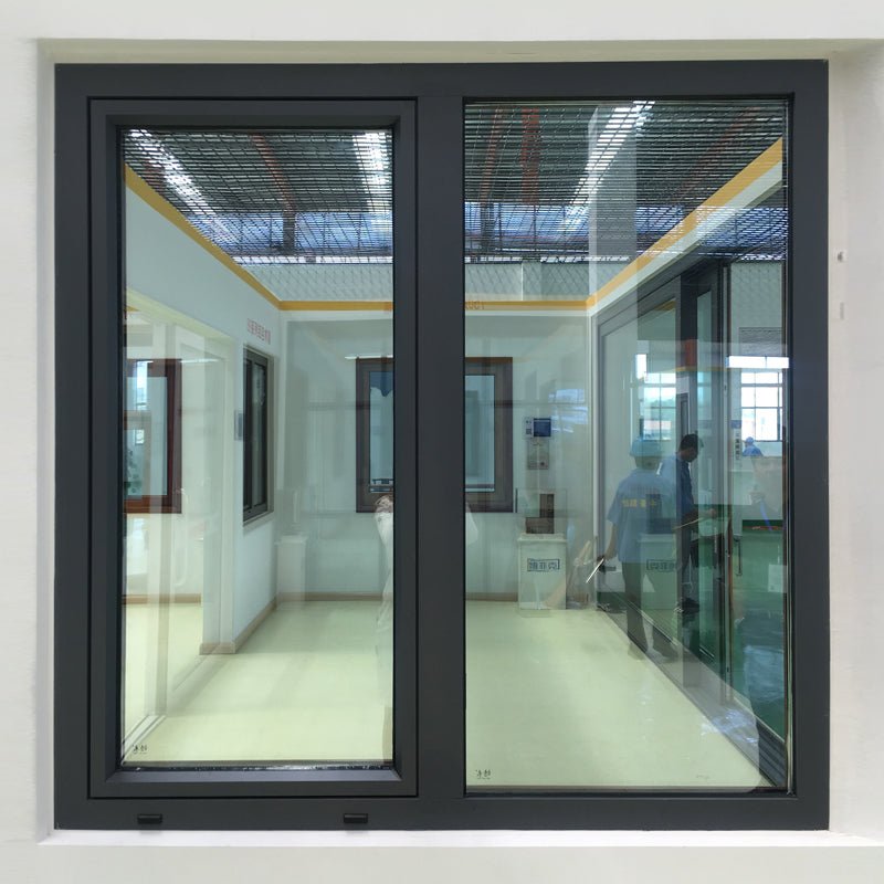 tilt turn window-thermal break aluminum with wood cladding — product image 2