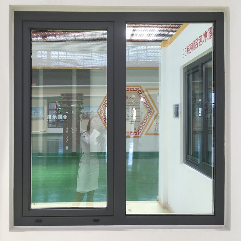 tilt turn window-thermal break aluminum with wood cladding - Doorwin Group Windows & Doors