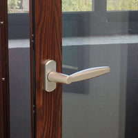 tilt turn window with German hardware and 3D wood grain finishing — thumbnail 7