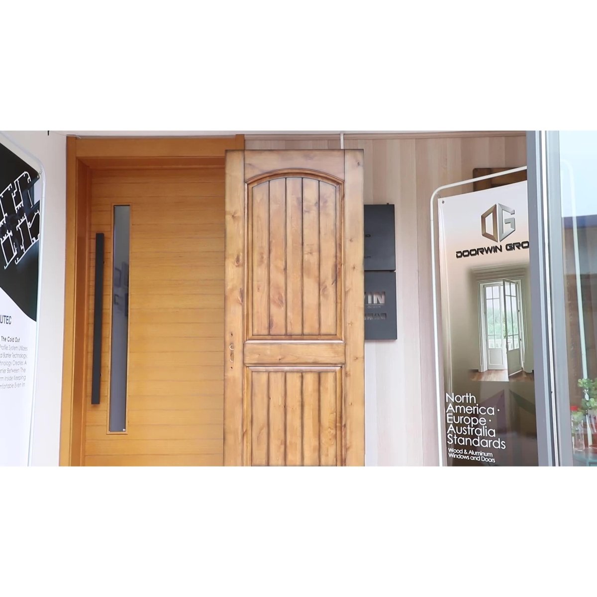 Timber Door Design Internal Solid Panel Wooden Doors — product image 3