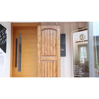 Timber Door Design Internal Solid Panel Wooden Doors — thumbnail 3