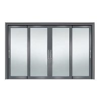 Tinted lowes sliding glass patio doors standard door size shower by Doorwin on Alibaba — thumbnail 1
