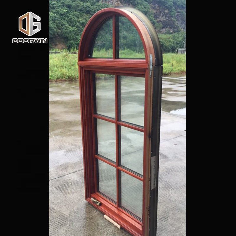 Top arch window timber windows soundproof picture aluminum round open by Doorwin on Alibaba - Doorwin Group Windows & Doors