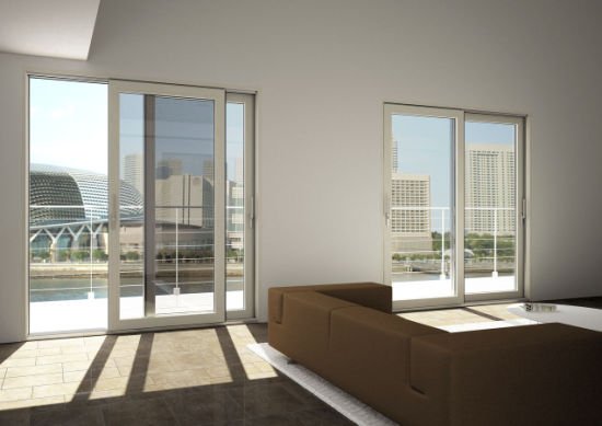 Top Quality Aluminum Lift & Sliding Door with Safety Glass - China Lift Slide Door, Wood Lift Slide Door - Doorwin Group Windows & Doors