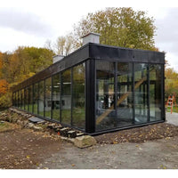 Toronto cheap black aluminum curtain wall windows hot sale made in China — thumbnail 4