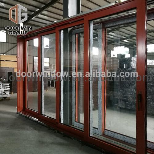 Toyota hiace sliding door step cover side toughened glass aluminum doors top by Doorwin on Alibaba — product image 4