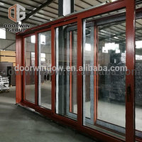 Toyota hiace sliding door step cover side toughened glass aluminum doors top by Doorwin on Alibaba — thumbnail 4