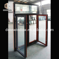 Triple glazed aluminium timber wood crank windows with factory price by Doorwin on Alibaba — thumbnail 3