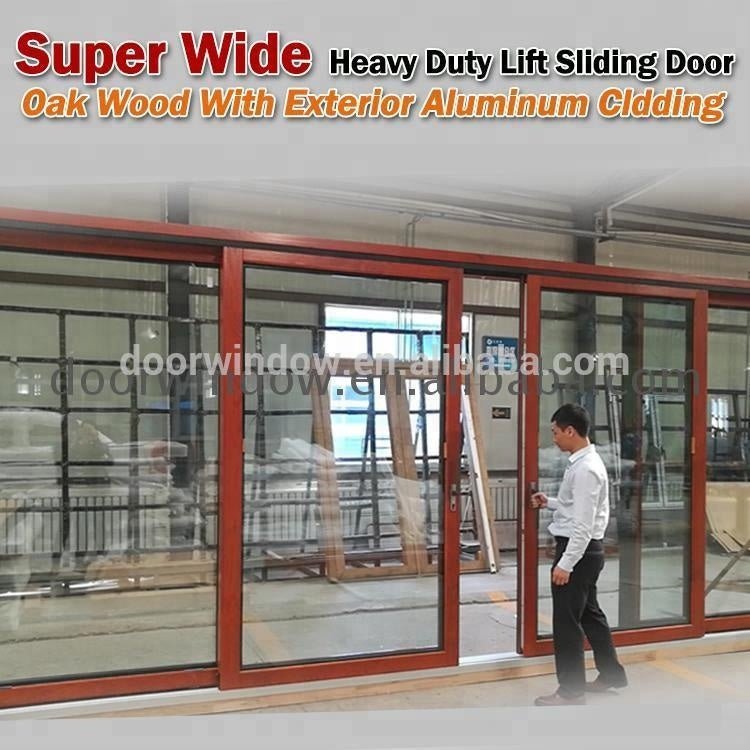 Triple sliding door screen toughended safety thermal broken by Doorwin on Alibaba — product image 4