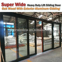 Triple sliding door screen toughended safety thermal broken by Doorwin on Alibaba — thumbnail 3
