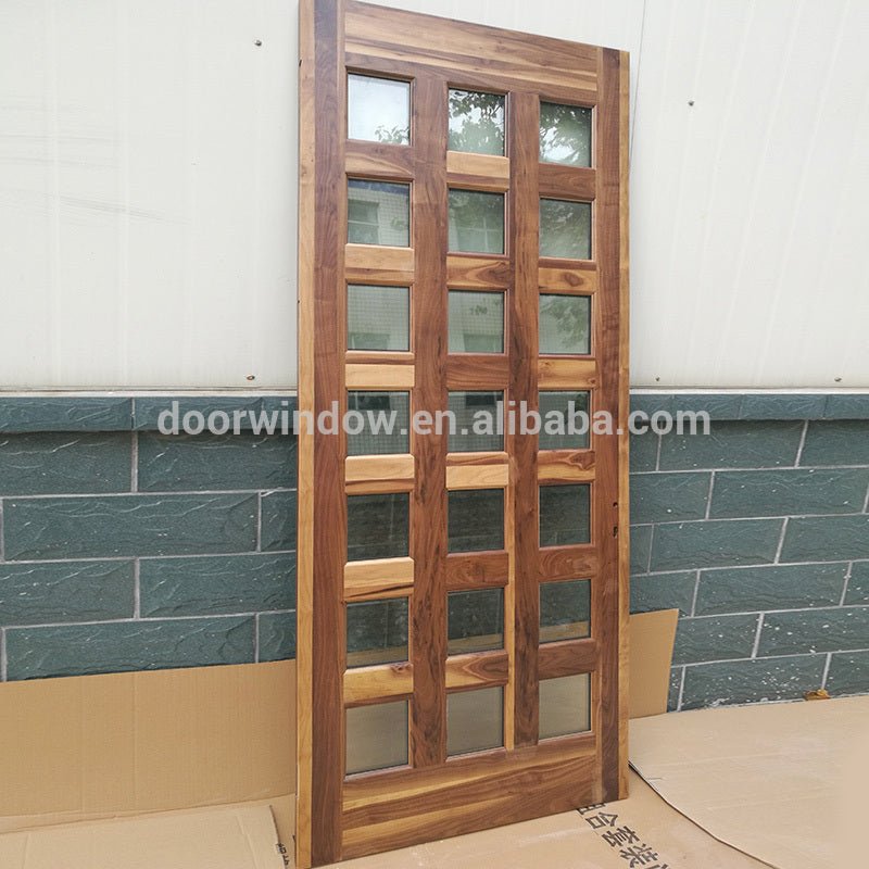 unfinished black walnut Decorative door grilles main door designs wooden doors from Doorwin by Doorwin - Doorwin Group Windows & Doors