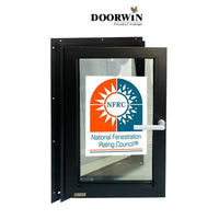 US certified and Australia certified  with high acoustic and heat insulated aluminium Ultra-Narrow Fram casement window — thumbnail 6