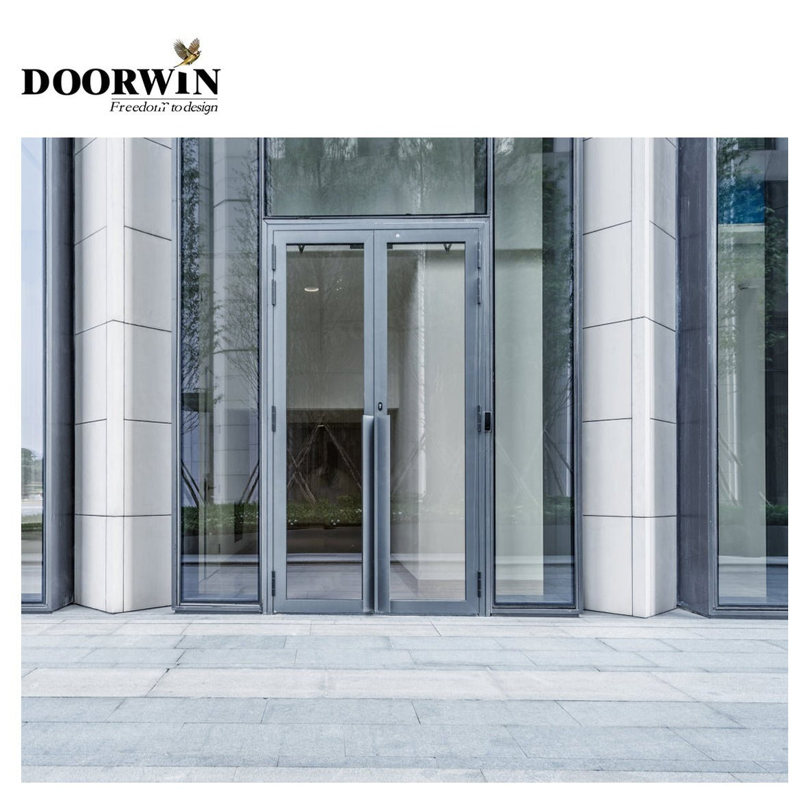 USA Alabama HOT SALE DOORWIN Wooden entry doors double panel design catalogue by Doorwin - Doorwin Group Windows & Doors