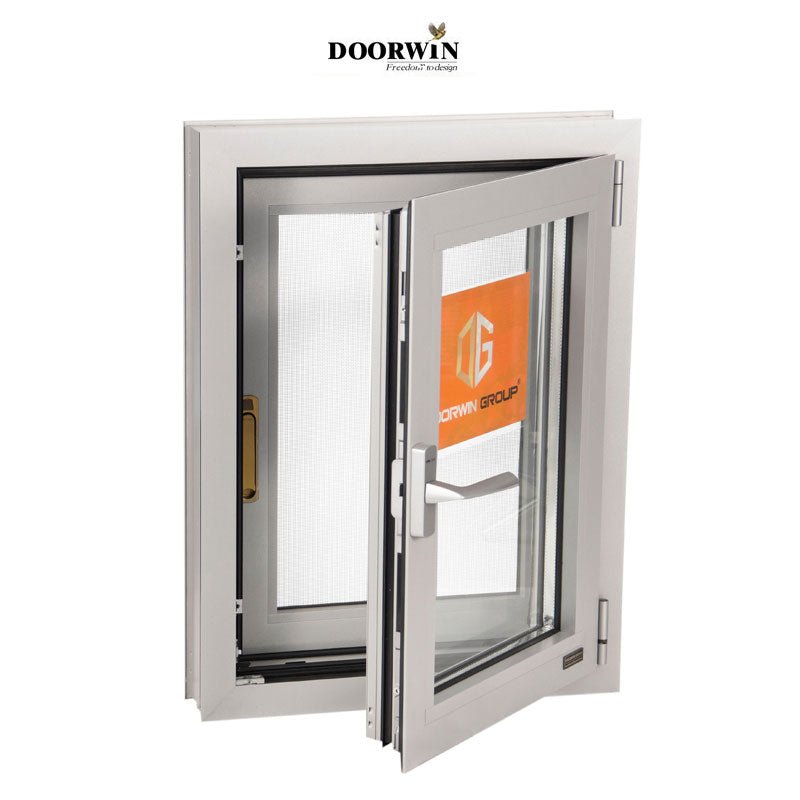 USA Amarillo nice look Best sale for Customized color aluminium double opening tilt and turn window — product image 3