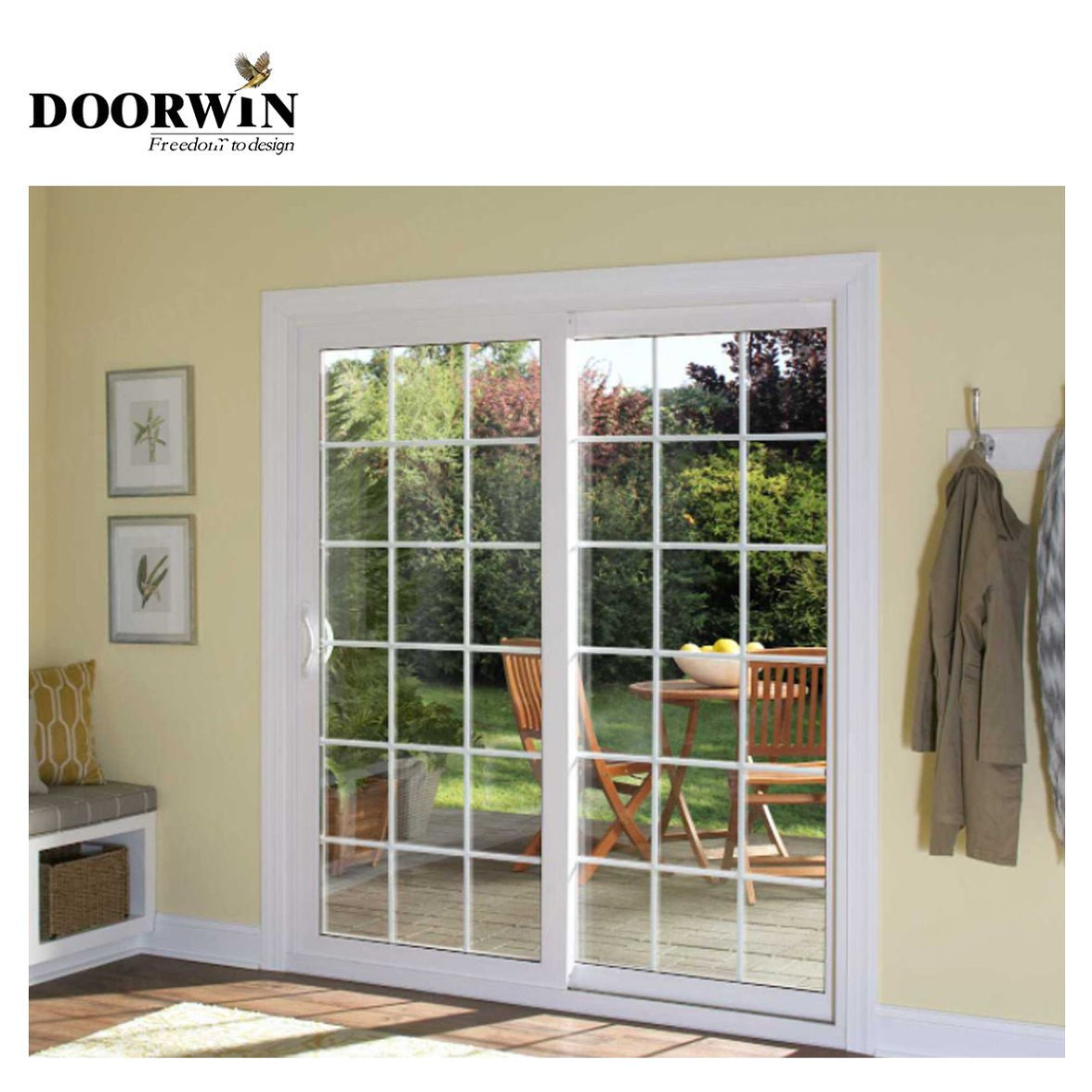 USA Chicago hot sale DOORWIN Wood sliding door system window grills design pictures for windows by Doorwin - Doorwin Group Windows & Doors