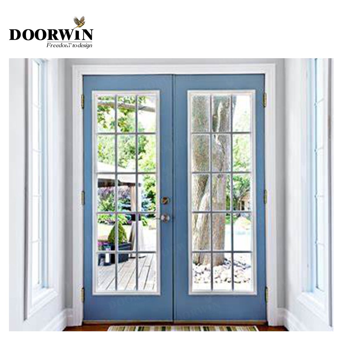 USA Connecticut best price product DOORWIN Wholesale price french windows for sale cost window valance — product image 3