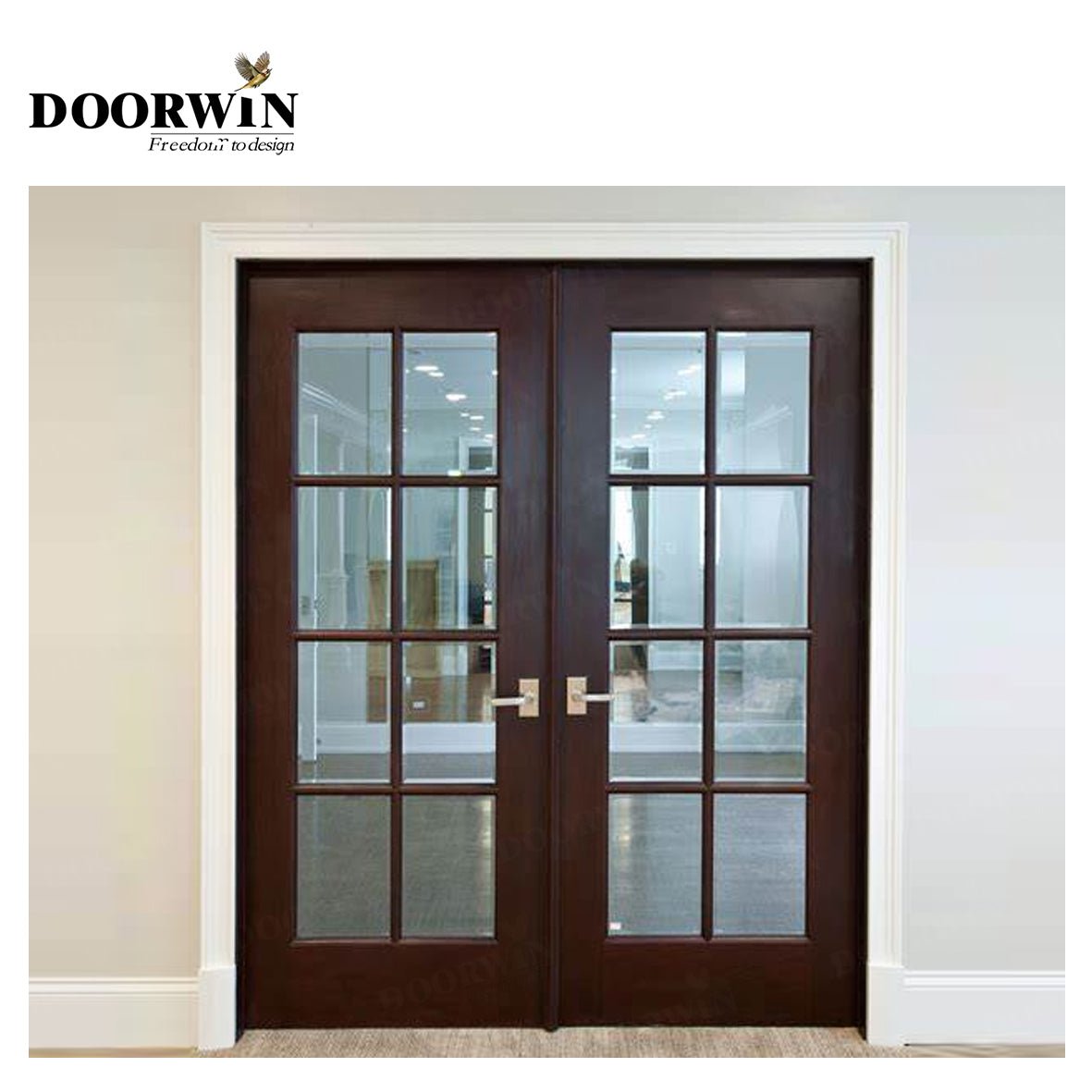 USA Connecticut best price product DOORWIN Wholesale price french windows for sale cost window valance — product image 1