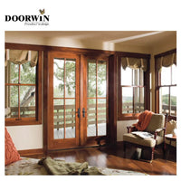 USA Connecticut best price product DOORWIN Wholesale price french windows for sale cost window valance — thumbnail 4