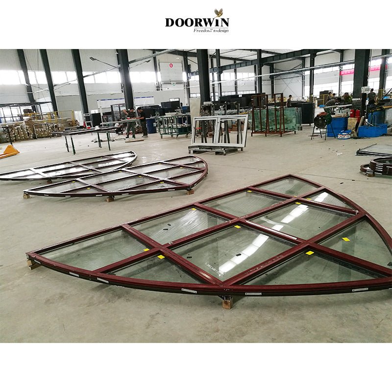 USA El Paso hot sale 2022 Wood grain tilt and turn window grill design for aluminum united states windowsby Doorwin - Doorwin Group Windows & Doors