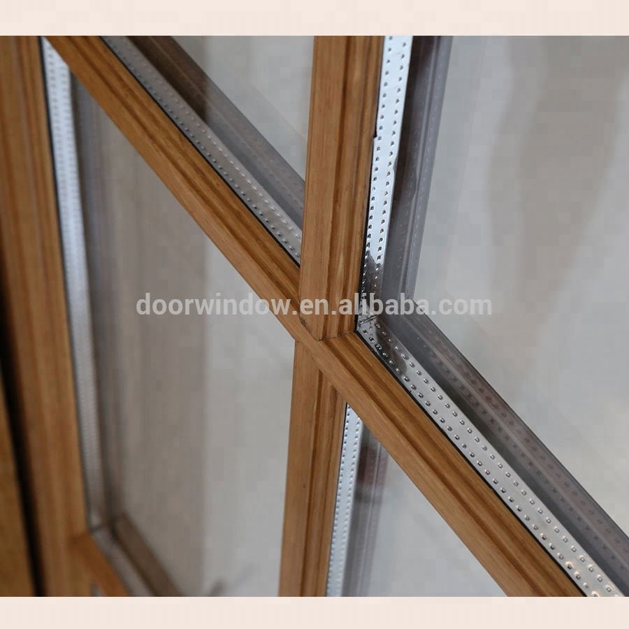 USA NAMI/AAMA/SDA/WDMA Certified SGCC Tempered Glass Window Price Of Wood Aluminium Casement Window by Doorwin — product image 5