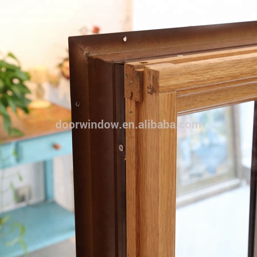 USA NAMI/AAMA/SDA/WDMA Certified SGCC Tempered Glass Window Price Of Wood Aluminium Casement Window by Doorwin — product image 4
