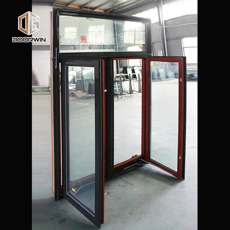 usa nrfc certified 2 panel glass wood crank windows by Doorwin on Alibaba — product image 4