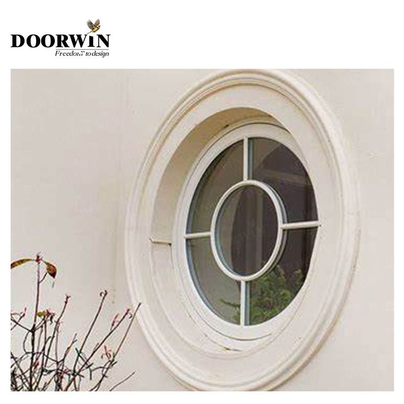 USA Oklahoma nice DOORWIN Wooden windows grills design round window — product image 1