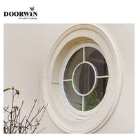 USA Oklahoma nice DOORWIN Wooden windows grills design round window — thumbnail 1