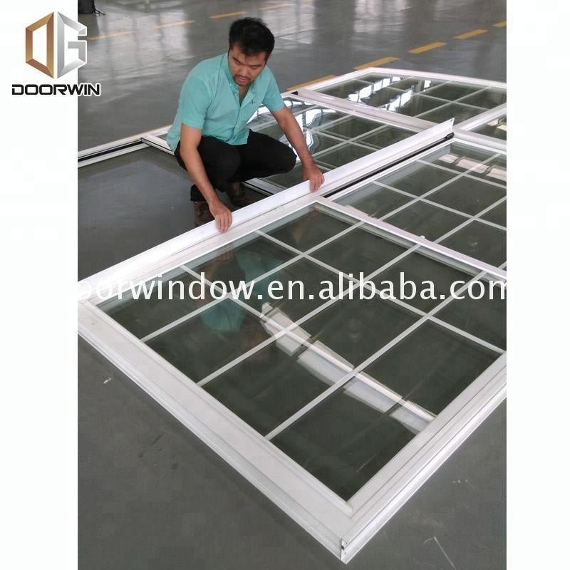 USA thermal break aluminum double hung windows by Doorwin on Alibaba - Doorwin Group Windows & Doors