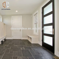 Used french doors commercial glass entry door two way mirror by Doorwin on Alibaba — thumbnail 1