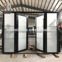 Used french doors commercial glass entry door two way mirror by Doorwin on Alibaba — thumbnail 2