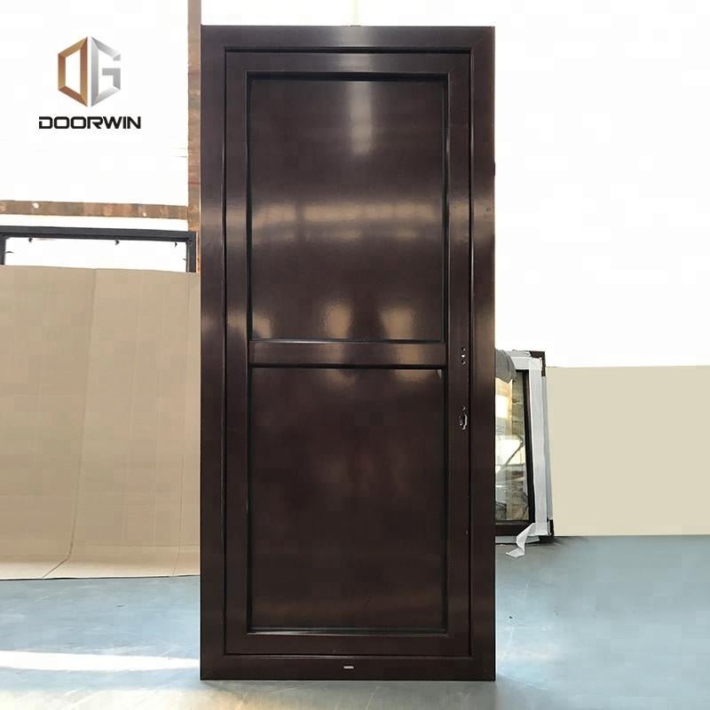 Used wood exterior doors ultra clear glass louver door timber louvers by Doorwin on Alibaba — product image 4