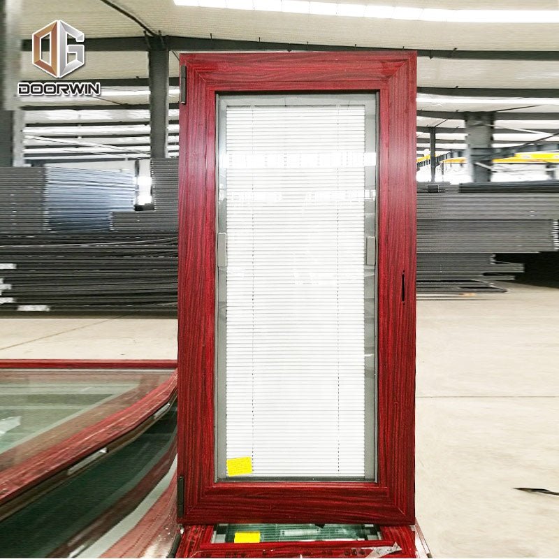 Vancouver best wood effect double glazed extrudied energy saving aluminum windows — product image 4