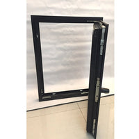 Virginia black cheap import double toughened aluminum tilt & turn casement windows with high quality — thumbnail 5